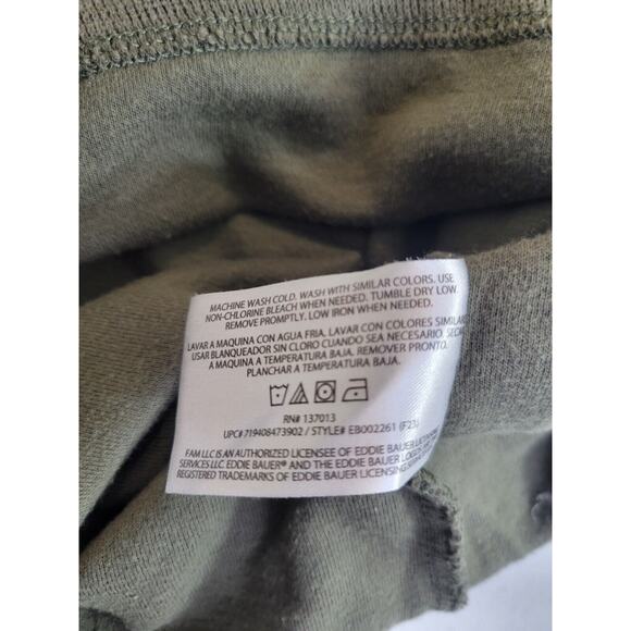 Eddie Bauer Green Knit Long Sleeve Preppy Pullover Sweater Women's Size Large - Picture 10 of 10